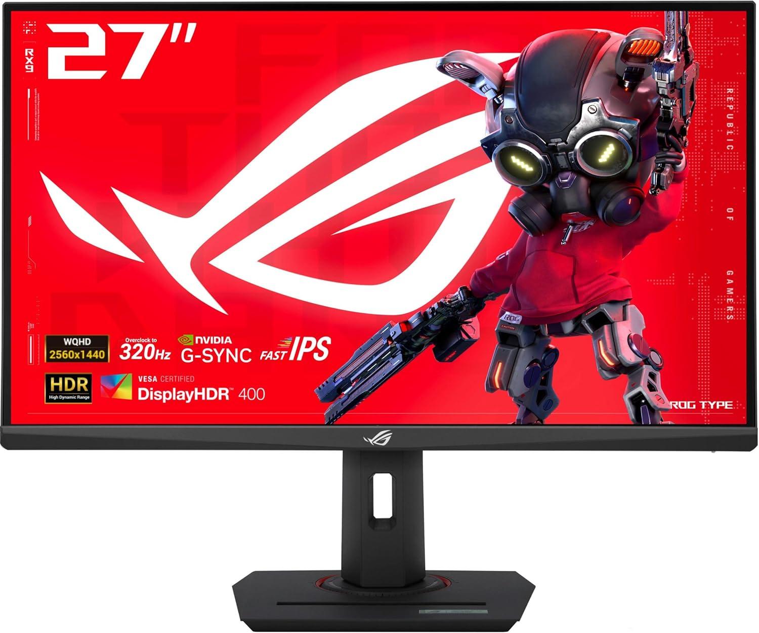 ASUS ROG Strix XG27ACMS: 27-inch QHD, 320Hz, Fast IPS Gaming Monitor