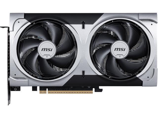 MSI GeForce RTX 5060 Ti VENTUS 2X PLUS: 8GB GDDR7, PCIe 5.0 x16, Silver