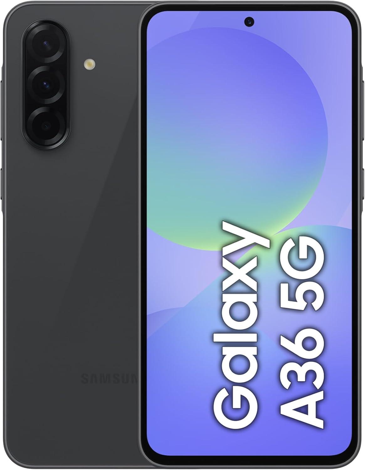 Samsung Galaxy A36 6.7-inch Dual SIM 5G, 6GB RAM, 128GB, Black