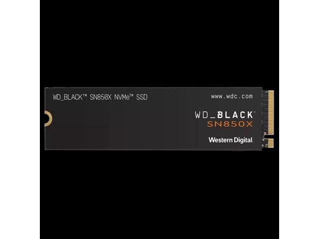 Western Digital WD_BLACK SN850X: 2TB, NVMe SSD, Black