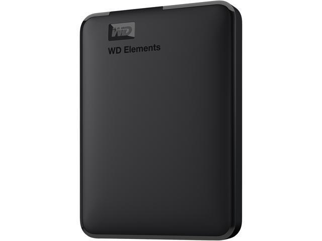 Western Digital Elements: 4TB, USB 3.0, 2.5-inch, Black