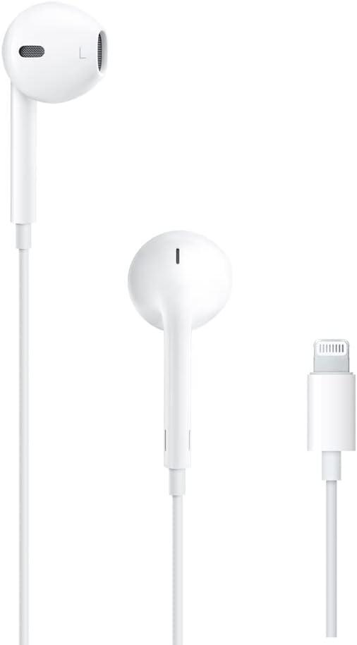 Apple EarPods with Lightning Connector, Wired Earbuds with Remote and Microphone