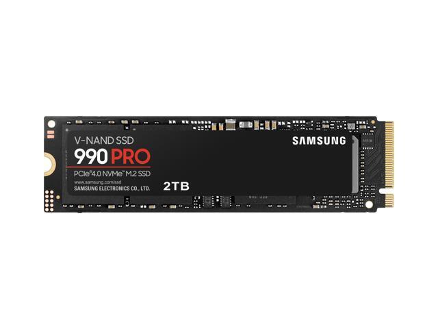 Samsung 990 PRO: 2TB, PCIe Gen4, M.2 2280 Internal SSD