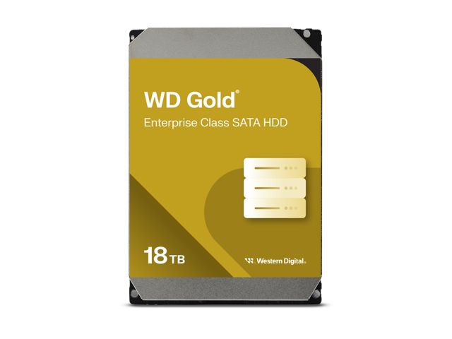 Western Digital WD Gold WD181KRYZ: 18TB, 3.5-inch, SATA 6 Gb/s Internal HDD