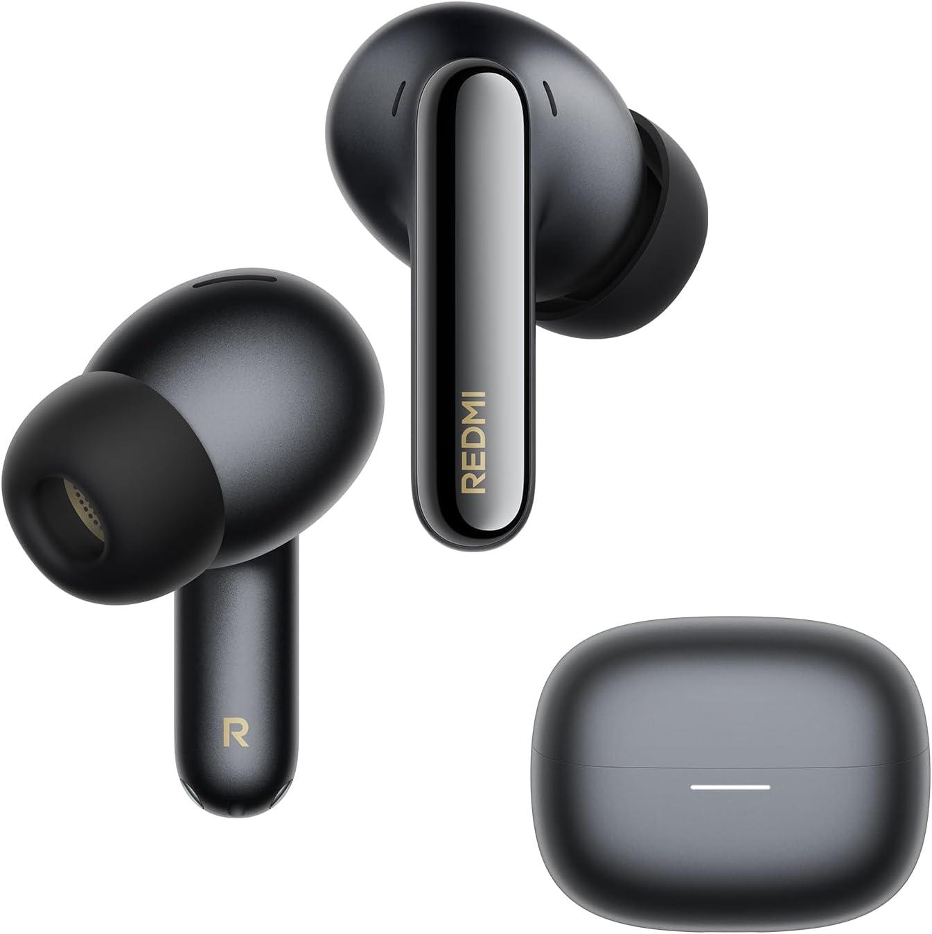 XIAOMI REDMI Buds 8 Pro Wireless Earbuds, Black - 55dB Adaptive ANC, LDAC, 35H Battery