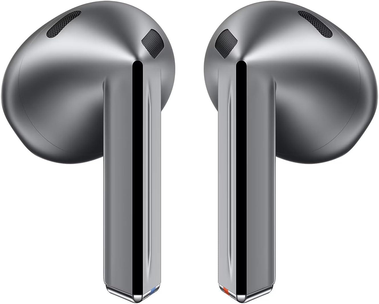 Samsung Galaxy Buds3 (2024) Silver with ANC, Bluetooth 5.4 and Galaxy AI Features