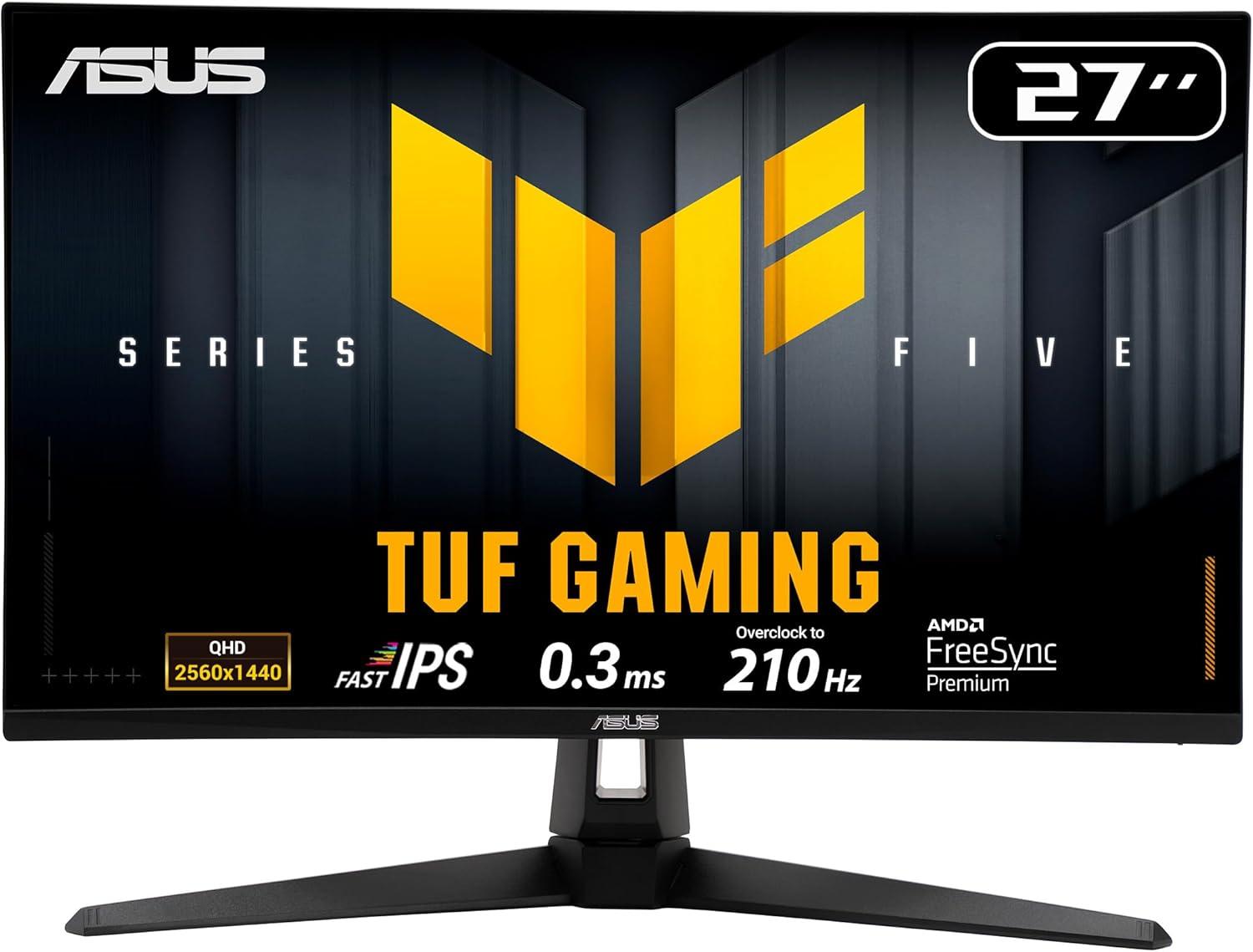 ASUS VG27AQL5A: 27-inch QHD, 210Hz, Fast IPS Gaming Monitor