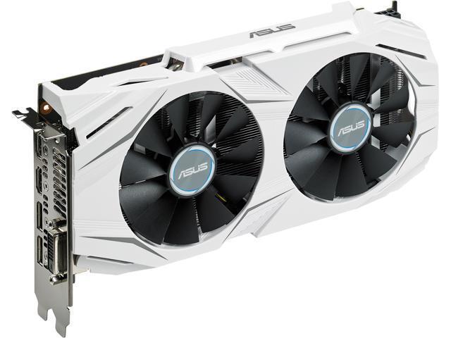ASUS GeForce GTX 1060 DUAL: 6GB GDDR5, PCI Express 3.0, DUAL-GTX1060-O6G