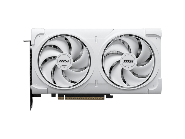 MSI GeForce RTX 5060 Ti VENTUS 2X OC WHITE PLUS: 16GB GDDR7, White, PCIe 5.0