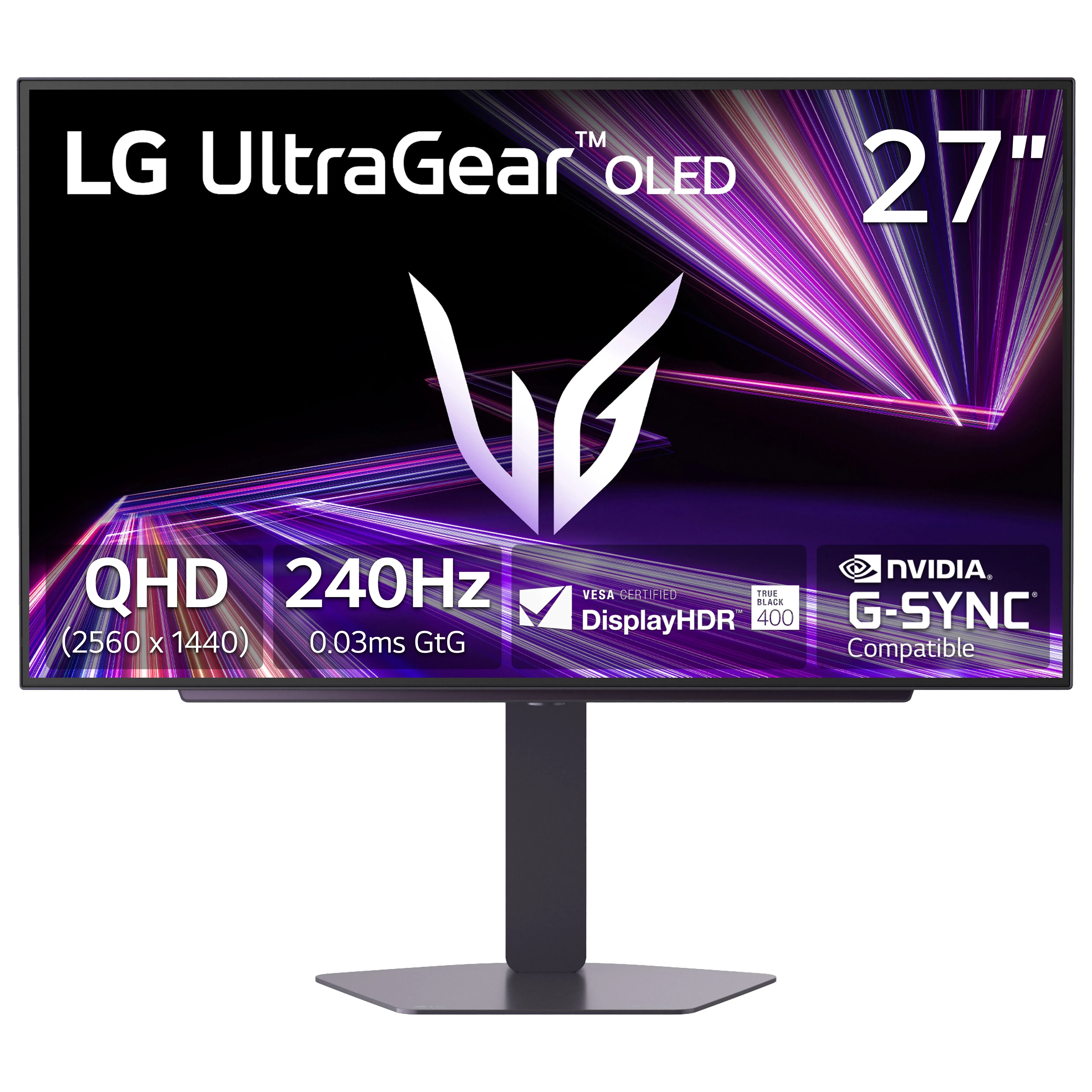 LG 27GX704A-B: 27-inch QHD OLED, 240Hz, Black