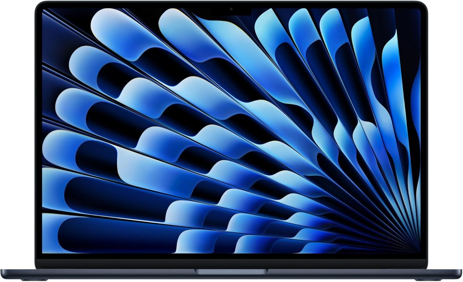 Apple MacBook Air 15: M5, 16GB RAM, 512GB SSD, 15.3-inch, Midnight