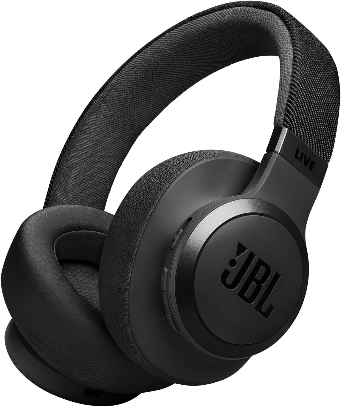 JBL Live 770NC Wireless Over-Ear Headphones with Adaptive Noise Cancelling, Bluetooth 5.3 and Up to 65 Hours Battery