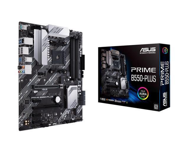 ASUS PRIME B550-PLUS: ATX, AMD B550, DDR4 Motherboard
