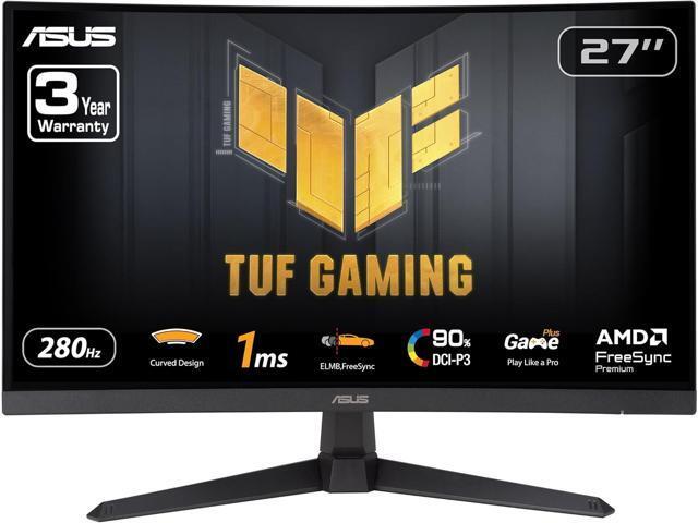 ASUS VG27VQM1B: 27-inch FHD, 280Hz, 1500R Curved Monitor