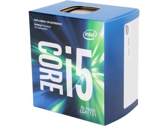 Intel Core i5-7600: 3.5GHz, Quad-Core, LGA 1151