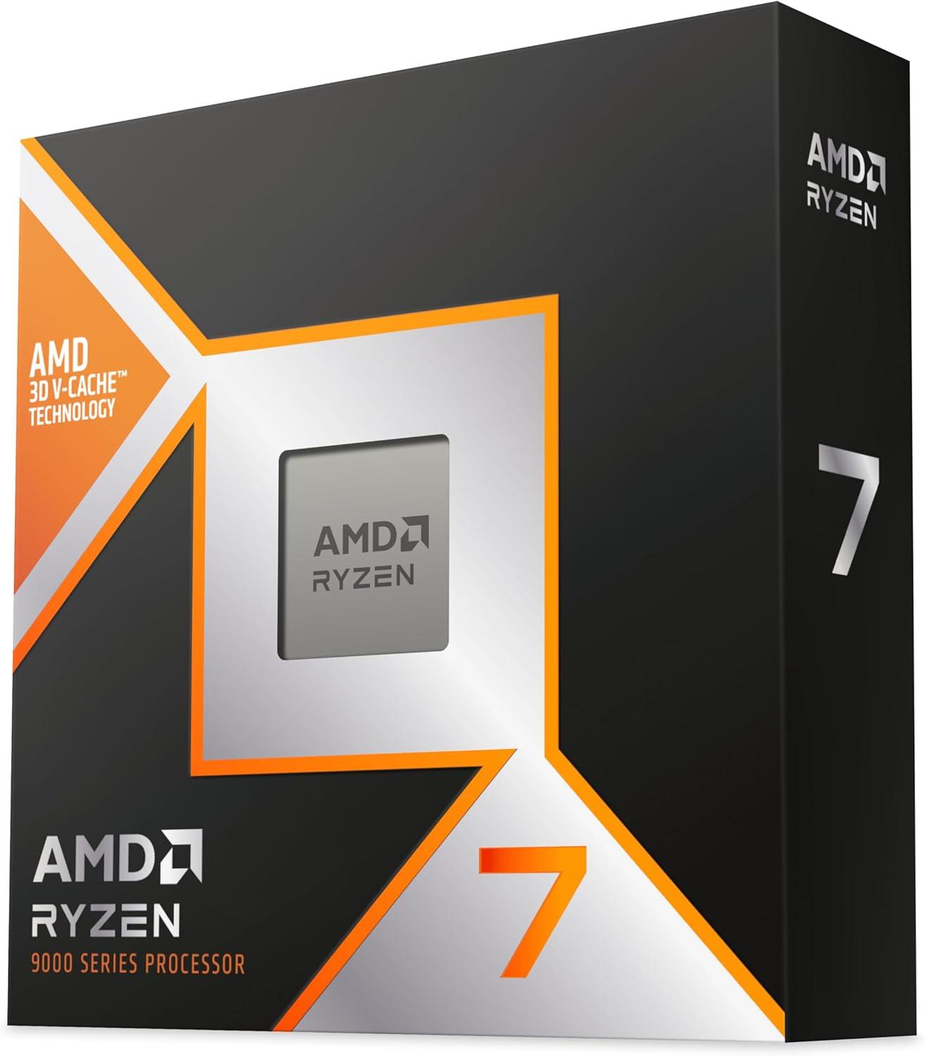AMD Ryzen 7 9800X3D: 8-Core, 16-Thread, up to 5.2GHz, AM5 Desktop Processor