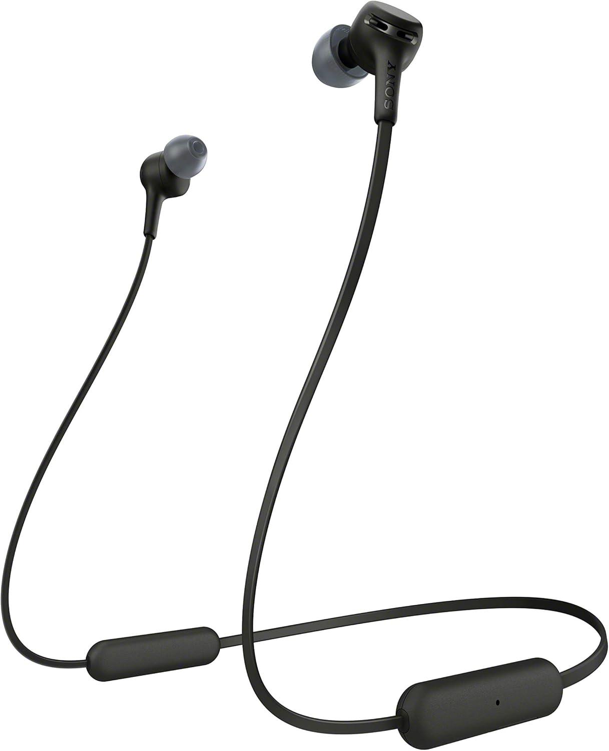 Sony WI-XB400 Wireless Neck-Band Earphones, Bluetooth 5.0, 15-Hour Battery, USB-C